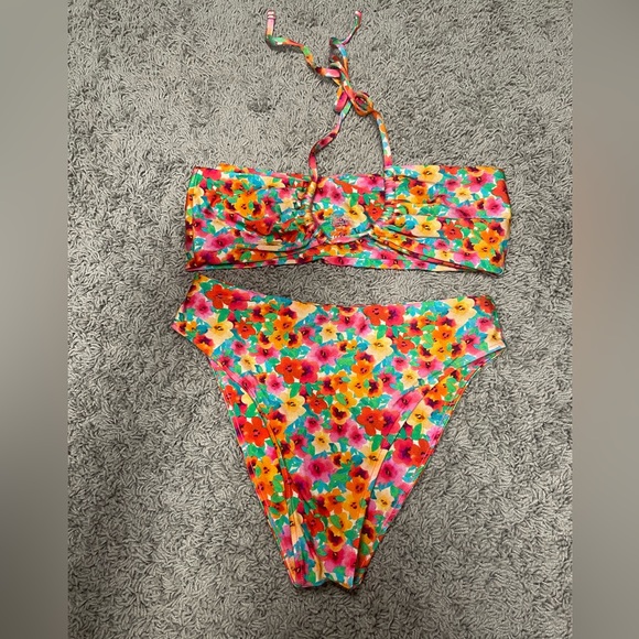 JMP the Label Swimsuit Set Top and Bottom Size Small Perfect Condition - Picture 5 of 8